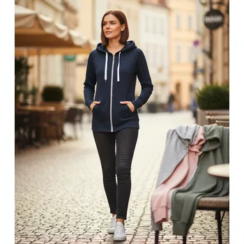 Pánská mikina MALFINI Mikina VOYAGE LADY, různé barvy Velikost XS námořní modré