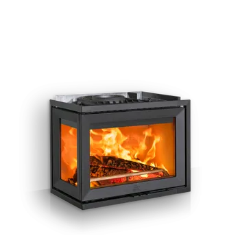 Krbová vložka Jotul I 520 CB FL krbová vložka - přední a levé boční prosklení,černý lak