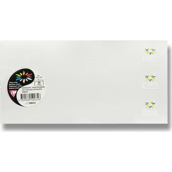 Obálka Clairefontaine perleťová - obálka - 20 ks, perleťová bílá