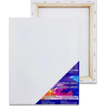 Malířské plátno Malířské plátno v dřevěném rámu - 40 x 50 cm