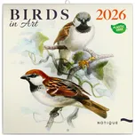 Notique Poznámkový kalendář Ptáčci 2026