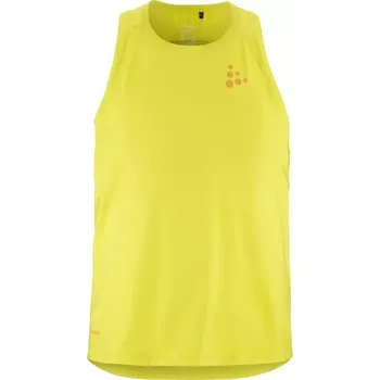 Pánské tílko Pánský běžecký nátělník Craft PRO Hypervent 2 žlutá XXL