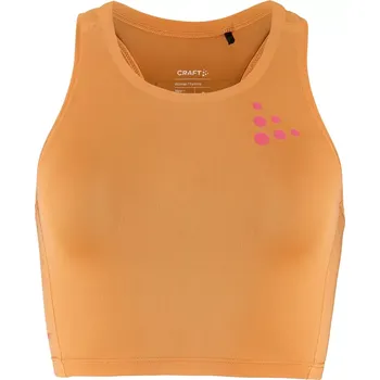 Dámský běžecký top Craft PRO Hypervent Cropped Top 2 oranžová L