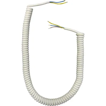 Prodlužovací kabel Flexo PVC kroucená šňůra H05VV-F310-N31B, 3x1, dutinky, bílá - 2,20 m