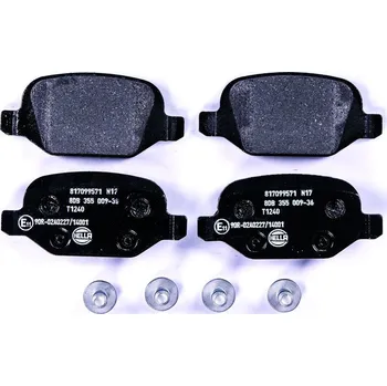 Brzdová destička Sada brzdových destiček, kotoučová brzda HELLA PAGID 8DB 355 009-361