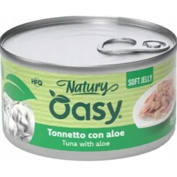 Krmivo pro kočku OASY kočka NATURY Jelly - TUŇÁK s ALOE VERA 150g