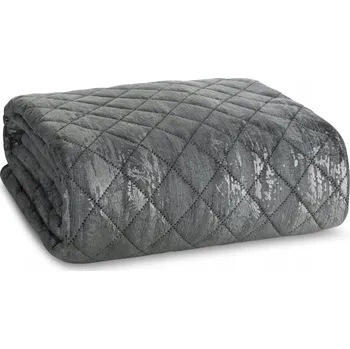 Prostěradlo Deka Eurofirany polyester 240 cm x 220 cm šedá