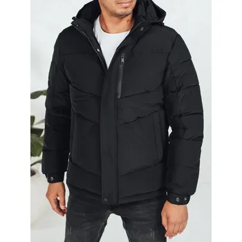 Pánský zimní kabát Dstreet TX5069 Černá XL