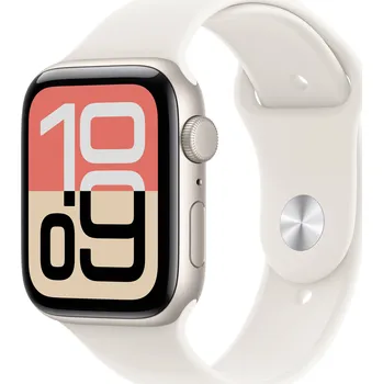 Chytré hodinky Apple Watch SE 3 GPS 44 mm hliníkový plášť sportovní náramek Polárka M/L
