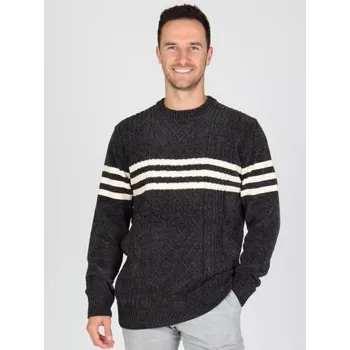 Pánské pyžamo Evona Pánský svetr PERUN šedo/bílý M