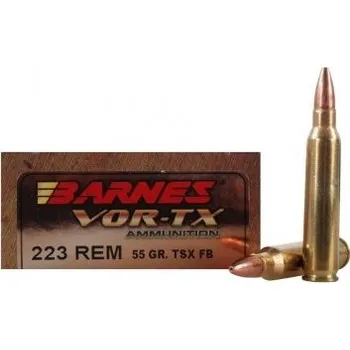 Příslušenství pro sportovní střelbu Barnes Náboj kulový Barnes, VOR-TX, .223 Rem., 55GR, TSX -Triple-Shok X