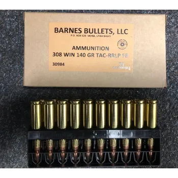 Sportovní střelba Barnes Náboj kulový Barnes, VOR-TX TAC, .308 Win., 140GR/ 9,1g, MPG