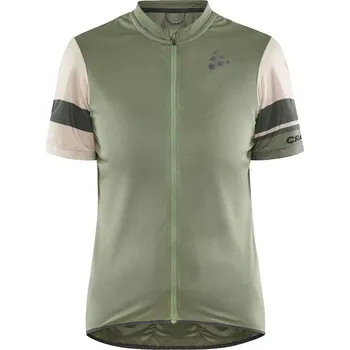 cyklistický dres Dámský cyklodres Craft CORE Endur Logo zelená M