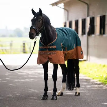 Deka pro koně Nepromokavá deka IRHN 200g, 155 cm - Vínová - Hnědá