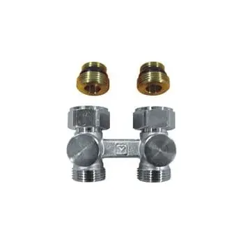 Fitinka Herz H-šroubení přímé, uzavíratelné, VK Dimenze: Rp 1/2" x G 3/4" E, #1376602: H-šroubení přímé HERZ-3000, uzavíratelné, VK