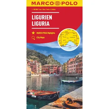 MARCO POLO Regionalkarte Italien 05 Ligurien 1:200.000 (DE)