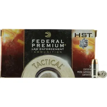 Příslušenství pro sportovní střelbu Federal Náboj kulový Federal, Premium Tactical, .45 ACP, 230 GR (14,9g), HST HP