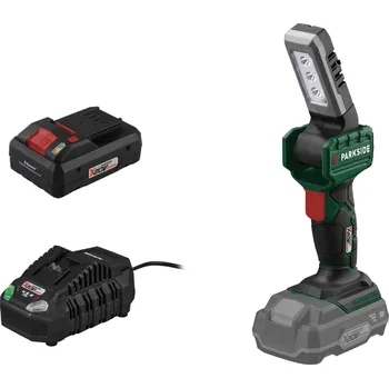 PARKSIDE® Aku ruční LED reflektor PLHLA 20-Li C1, Smart 4 Ah