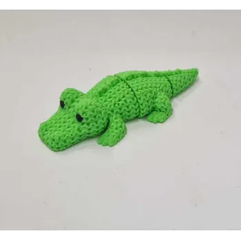 Dekorace zvířátko - Krokodýl hýbací