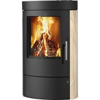 Krbová kamna ABX TULSA 5 - pískovec (černý plech) - poslední kus do vyprodání zásob 2025