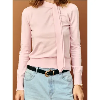 Dámský svetr Sinsay - Svetr basic - pastelová růžová - 272FJ-03X - 272FJ-03X-XS