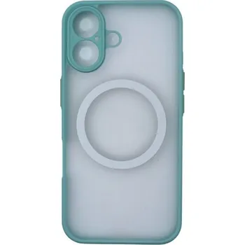 MagSafe silikonový kryt pro iPhone 17 - Mátový