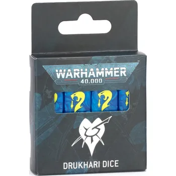 Příslušenství k deskovým hrám Kostky Warhammer Age of Sigmar - Drukhari Dice (16 ks)