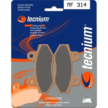 Nářadí na motocykly Brzdové destičky TECNIUM Street Performance Sintered Metal - MF314 MF314