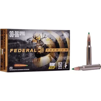 Příslušenství pro sportovní střelbu Federal Náboj kulový Federal, Premium, .30-06 Sprg.,150GR (9,7g), Nosler Ballistic Tip