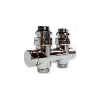 Ventil Herz H-šroubení DE LUXE 3000 přímé, uzavíratelné Barva: chrom, Dimenze: HERZ 3000