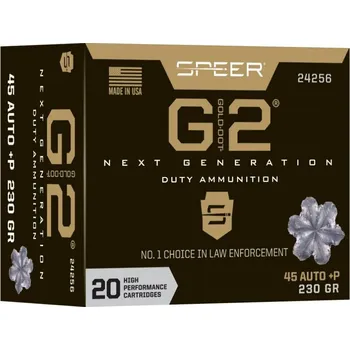 Příslušenství pro sportovní střelbu Speer Náboj kulový Speer, Gold Dot, .45 ACP, 230GR (14,9g), Gold Dot G2