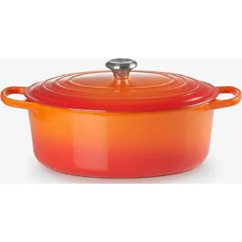 pekáč Le Creuset Signature - Pekáč oválný s poklicí, objem 13,9 l, volcanique 21178400902430