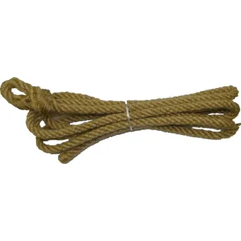 Železářství Lano vazák stáčené s okem, délka 4m, juta