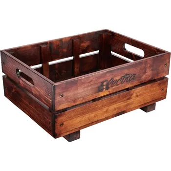 přepravka pro zvíře Přepravka ELECTRA borovicová MIK Brown