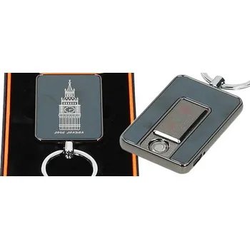 Zapalovač USB zapalovač černý na klíče