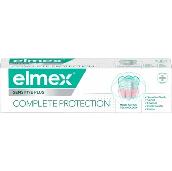 Dentální hygiena Elmex Sensitive Plus Complete Protection zubní pasta, 75 ml