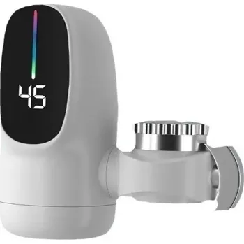 Zásobník na papírové ručníky 3000W elektrický okamžitý ohřívač vody do kuchyně beztlakový ohřívač s rychlým ohřevem a LED displejem teploty kompaktní rozměry 150x130mm