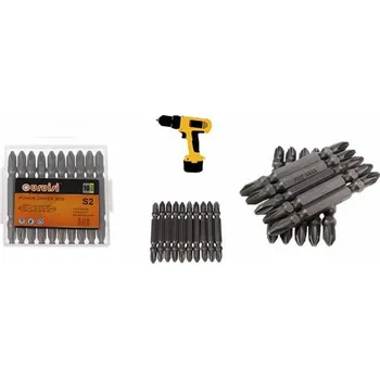 Bit Sada křížových bitů pro aku vrtačku 10ks