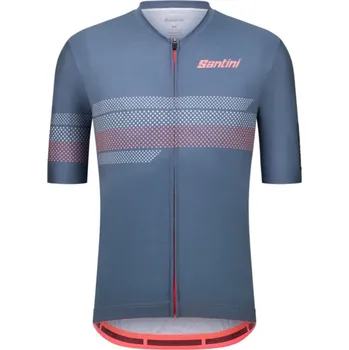cyklistický dres Dres SANTINI IDEA Grey, M