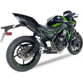 Výfuk pro motocykl Výfuk kompletní IXIL KAWASAKI Z 650 - NINJA 650 (23-25), Z 650 RS (24-25) L3XB Dual Hyperlow Black XL
