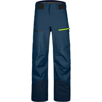 Snowboardové kalhoty Kalhoty ORTOVOX 3L Ravine Shell Deep Ocean, XL