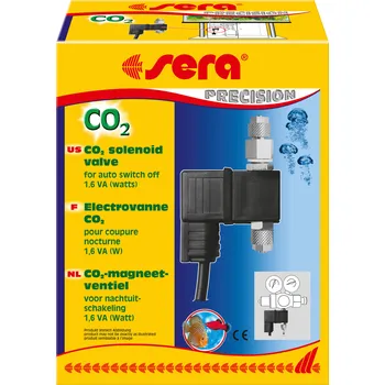 Akvarijní technika Sera CO²-magnetický ventil 2W (Sera CO2 solenoidový ventil 2W Elektromagnetický ventil pre CO2)