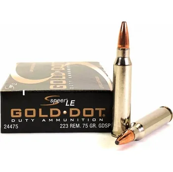 Příslušenství pro sportovní střelbu Náboj kulový Speer, Speer LE, .223 rem., 75GR (4,8g), GDSP
