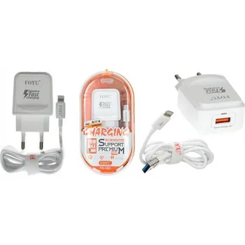 USB na zařízení Apple super rychlá nabíječka FOYU Super Charger