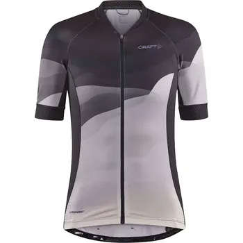 cyklistický dres Dámský cyklodres Craft ADV Endur Graphic béžová se vzorem S