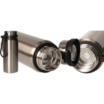 Termoska Dvouplášťová vakuová termo lahev 0,620L stříbrná