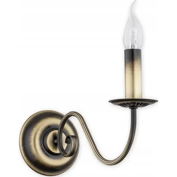 Nástěnné svítidlo Nástěnné svítidlo LEMIR zlaté E14 60 W