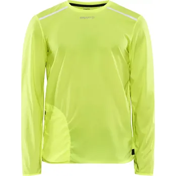 Dámské tričko Dámské triko Craft PRO Hypervent LS Wind žlutá XL