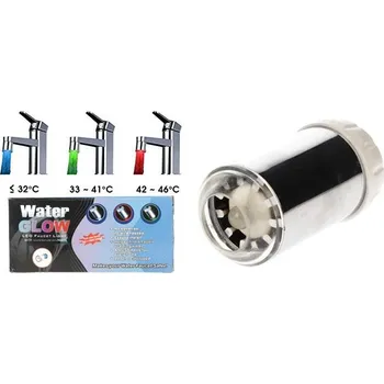 Perlátor LED svítíci perlátor na vodovodní baterii