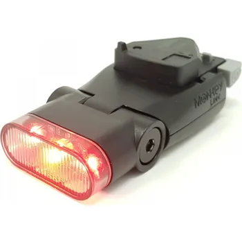 Cyklosvítilna MonkeyLink Zadní světlo Recharge pro klasická kola